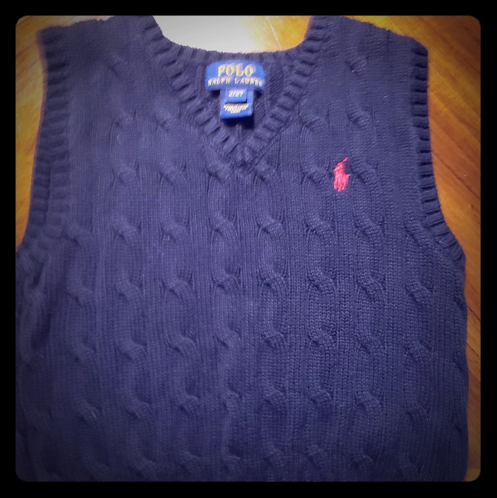 Polo sweater vest